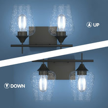 Load image into Gallery viewer, 2-Light Modern Bathroom Vanity Light Fixtures