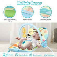 Load image into Gallery viewer, Adjustable Toddler Swing Bouncer & Rocker-Blue