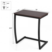 Load image into Gallery viewer, Steel Frame C-shaped Sofa Side End Table-Coffee