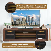 Load image into Gallery viewer, TV Stand Entertainment Center for TV's up to 65" -Coffee