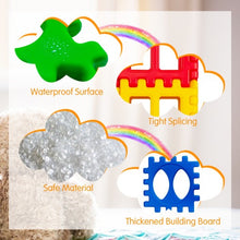 Load image into Gallery viewer, 32 Pieces Big Waffle Block Set Kids Educational Stacking Building Toy