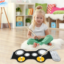 Load image into Gallery viewer, Portable Electronic Drum Set with Built in Loud Speakers