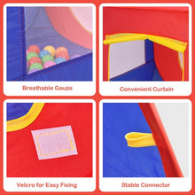 Load image into Gallery viewer, Portable Kid Play House Toy Tent with 100 Balls