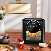 Load image into Gallery viewer, 10.6QT 8-in-1 Air Fryer Digital Toaster Oven Rotisserie with Accessories