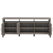 Load image into Gallery viewer, Storage TV Stand Entertainment Media Center for TV's up to 65"-Gray
