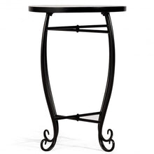 Load image into Gallery viewer, Outdoor Indoor Steel Accent Plant Stand Cobalt Table-Navy