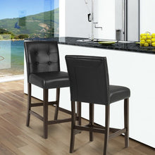 Load image into Gallery viewer, Set of 2 PVC Leather Bar Stools