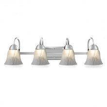 Load image into Gallery viewer, Bath Light 4-Light LED Brushed Nickel Vanity