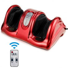 Load image into Gallery viewer, Shiatsu Foot Massager with Remote Control-Red