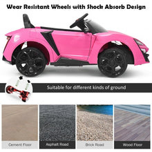 Load image into Gallery viewer, 12V 2.4G RC Electric Vehicle with Lights-Pink