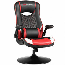 Load image into Gallery viewer, 360 Degree Swivel Rocking Racing Style Gaming Chair-Red