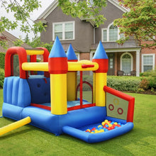 Load image into Gallery viewer, Inflatable Bounce House with Balls & 780W Blower