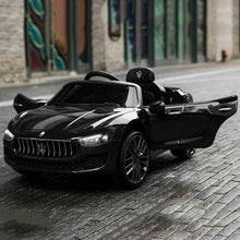 Load image into Gallery viewer, 12 V Remote Control Maserati Licensed Kids Ride on Car-Black