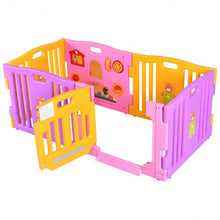 Load image into Gallery viewer, Pink 6 Panel Baby Playpen Kids Safety Play Center Yard
