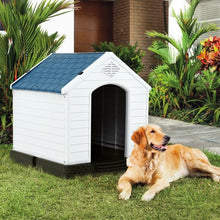 Load image into Gallery viewer, Indoor/Outdoor Waterproof Plastic Dog House Pet Puppy Shelter