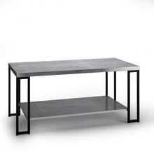 Load image into Gallery viewer, Accent Cocktail Table Coffee Table w/ Storage Shelf-Gray