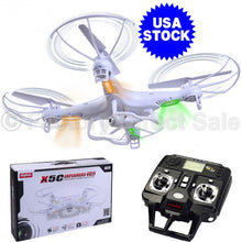 Load image into Gallery viewer, Syma X5C Explorers 2.4G 4CH 6-Axis Gyro RC Quadcopter with HD Camera RTF