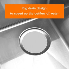 Load image into Gallery viewer, 3-Compartment Stainless Steel Kitchen Commercial Sink