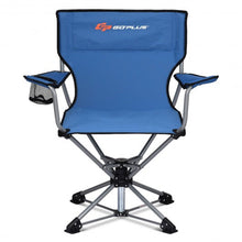 Load image into Gallery viewer, 360� Free Rotation Collapsible Portable Swivel Camping Chair