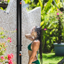 Load image into Gallery viewer, 7.2 FT Solar Heated Hot/Cold Shower Spa w/ Base-5.5 Gallon