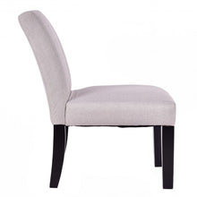 Load image into Gallery viewer, Modern Upholstered Armless Slipper Chair-Beige