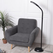 Load image into Gallery viewer, 5 Ft Adjustable Deluxe Natural Light Floor Lamp-Black