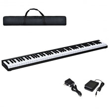 Load image into Gallery viewer, 88-Key Portable Electronic Piano with Handbag-Black