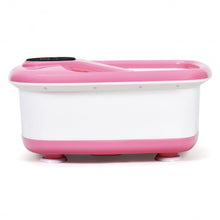 Load image into Gallery viewer, Portable Electric Automatic Roller Foot Bath Massager-Pink