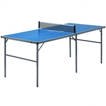Load image into Gallery viewer, 6�x3� Portable Tennis Ping Pong Folding Table