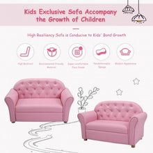 Load image into Gallery viewer, Kids Princess Armrest Chair Lounge Couch