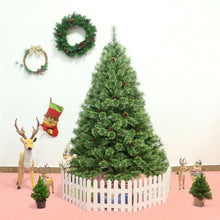 Load image into Gallery viewer, 6 ft Pre-Lit PVC Artificial Carolina Pine Tree with LED Lights