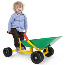 Load image into Gallery viewer, 8" Heavy Duty Kids Ride-on Sand Dumper w/ 4 Wheels-Green