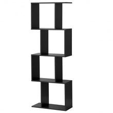 Load image into Gallery viewer, 4-tier S-Shaped Bookcase