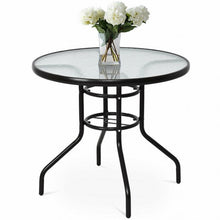 Load image into Gallery viewer, Patio Round Table Steel Frame Dining Table