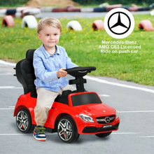 Load image into Gallery viewer, 3-in-1 Mercedes Benz Ride-on Toddler Sliding Car-Red