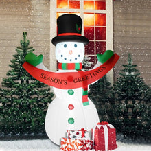 Load image into Gallery viewer, 6FT LED Yard Lawn Party Inflatable Christmas Snowman