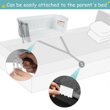 Load image into Gallery viewer, Baby Height Adjustable Bassinet w/ Washable Mattress-White