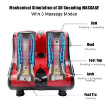 Load image into Gallery viewer, Shiatsu Kneading Rolling Vibration Heating Foot Massager
