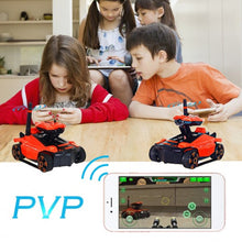 Load image into Gallery viewer, YD211 FPV Kids Wifi Shooting RC Spy Tank Toy with HD Camera