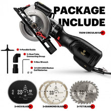 Load image into Gallery viewer, Mini Circular Saw with Laser Guide