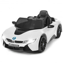 Load image into Gallery viewer, 12V Licensed BMW I8 Kids Ride On Car-White