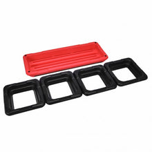 Load image into Gallery viewer, 43" Height Adjustable Fitness Aerobic Step with Risers-Red