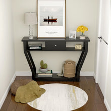 Load image into Gallery viewer, Modern Sofa Accent Table with Drawer