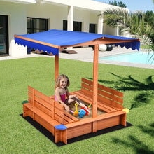 Load image into Gallery viewer, Kids Outdoor Playset Cedar Sandbox