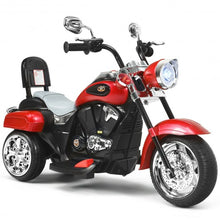 Load image into Gallery viewer, 6V 3 Wheel Kids Motorcycle-Red