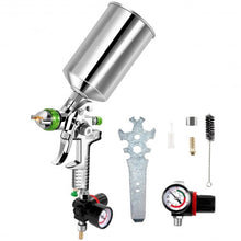 Load image into Gallery viewer, 2.5 mm HVLP Air Spray Gun Kit with Air Regulator
