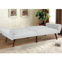 Load image into Gallery viewer, Sofa Futon Bed Sleeper Couch Convertible Mattress-Gray
