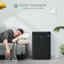 Load image into Gallery viewer, 2.5 Cu Ft Compact Single Door Refrigerator with Freezer-Black