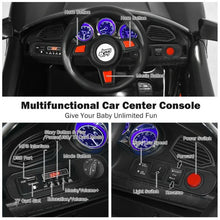 Load image into Gallery viewer, 12V Kids Ride On Car with MP3 & LED Light-Black