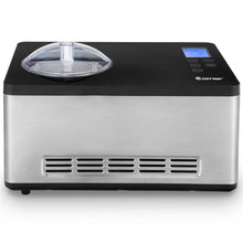 Load image into Gallery viewer, 2.1 Quart Ice Cream Maker with LCD Timer Control